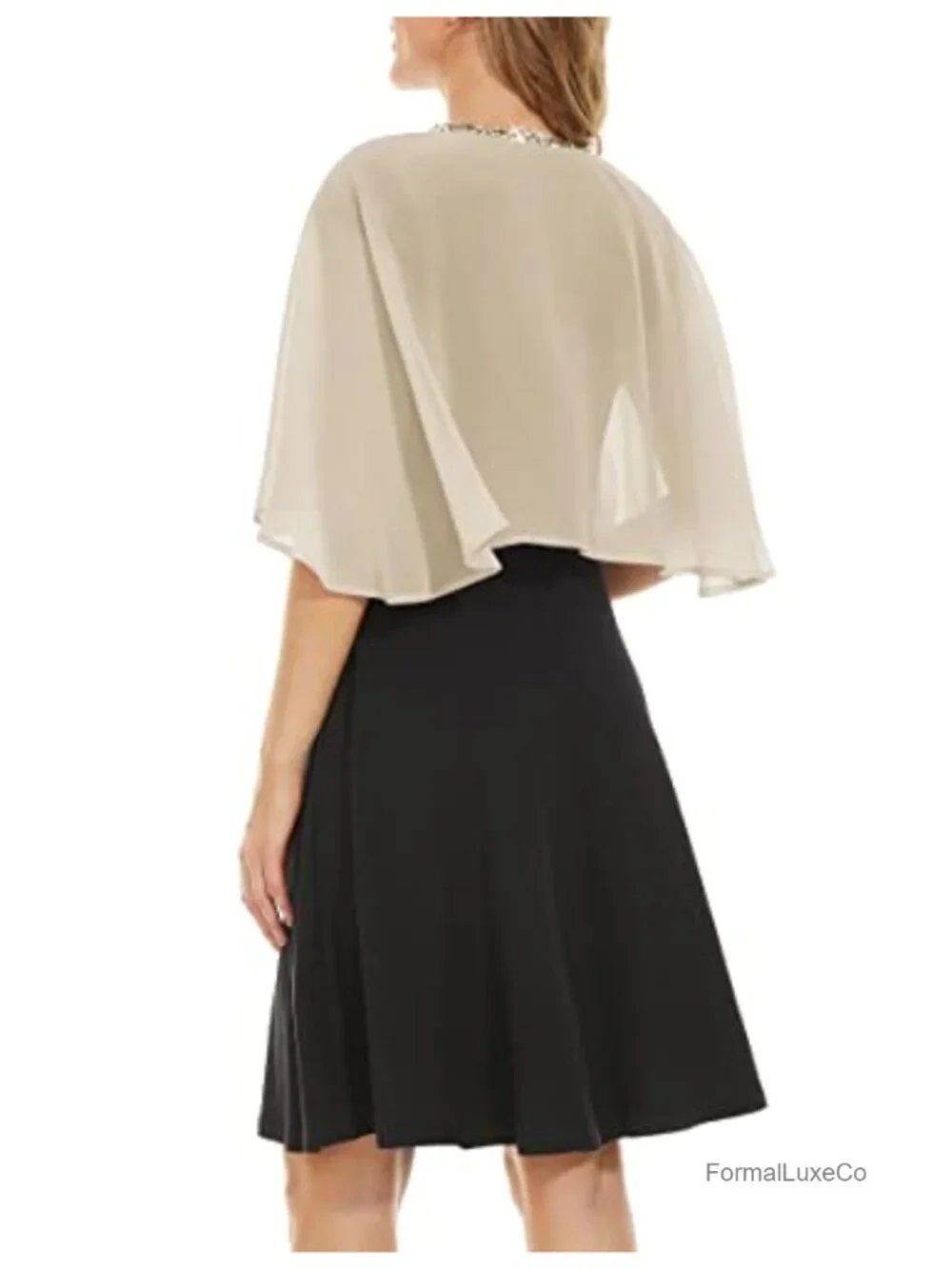 Sequin Chiffon Shawl & Wrap for Wedding Evening Formal Party